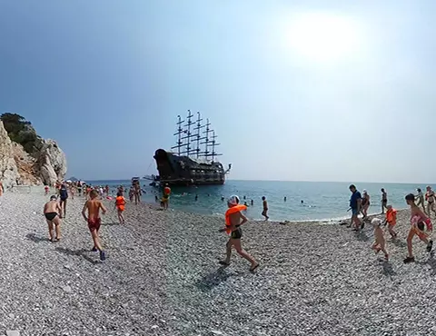 ВІДЕО ЕКСКУРСІЇ "ПІРАТСЬКА ЯХТА"