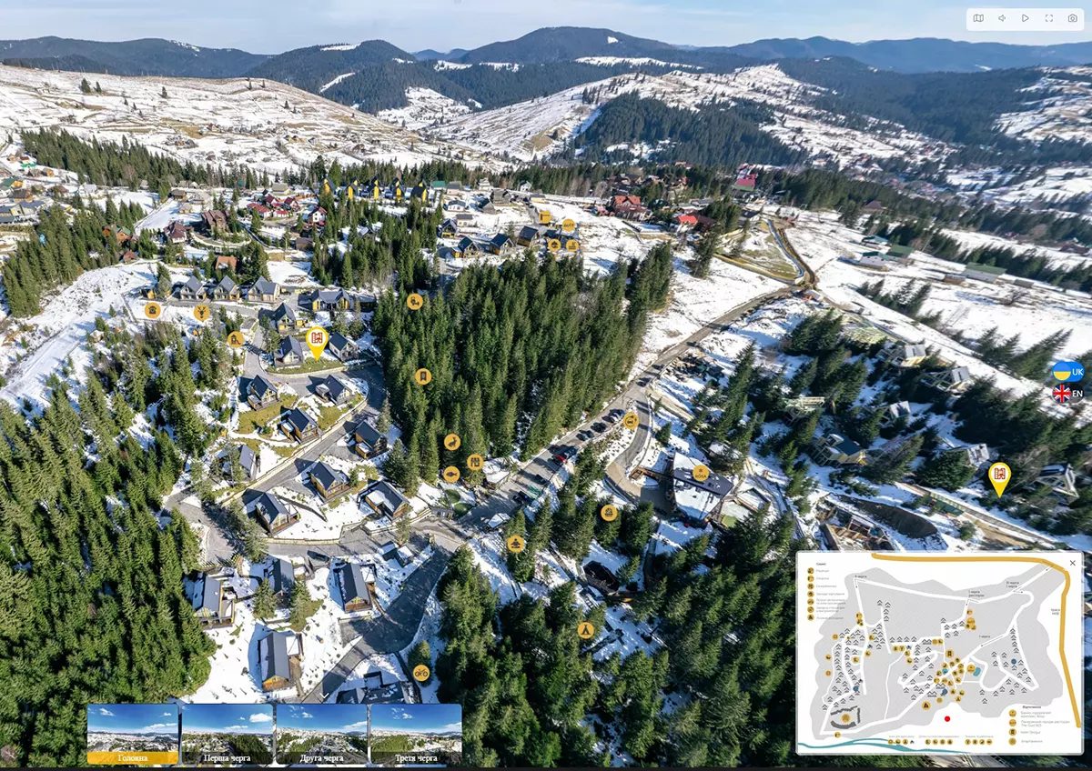 Віртуальний тур Custom