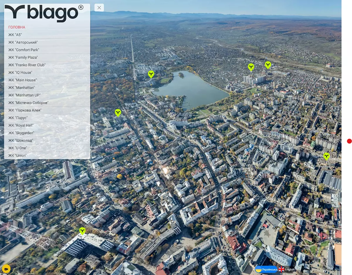 Інтерактивна цифрова карта 360